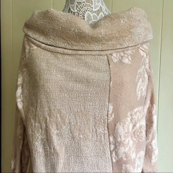 Free People Sweater Flower Print Large - Picture 2 of 8